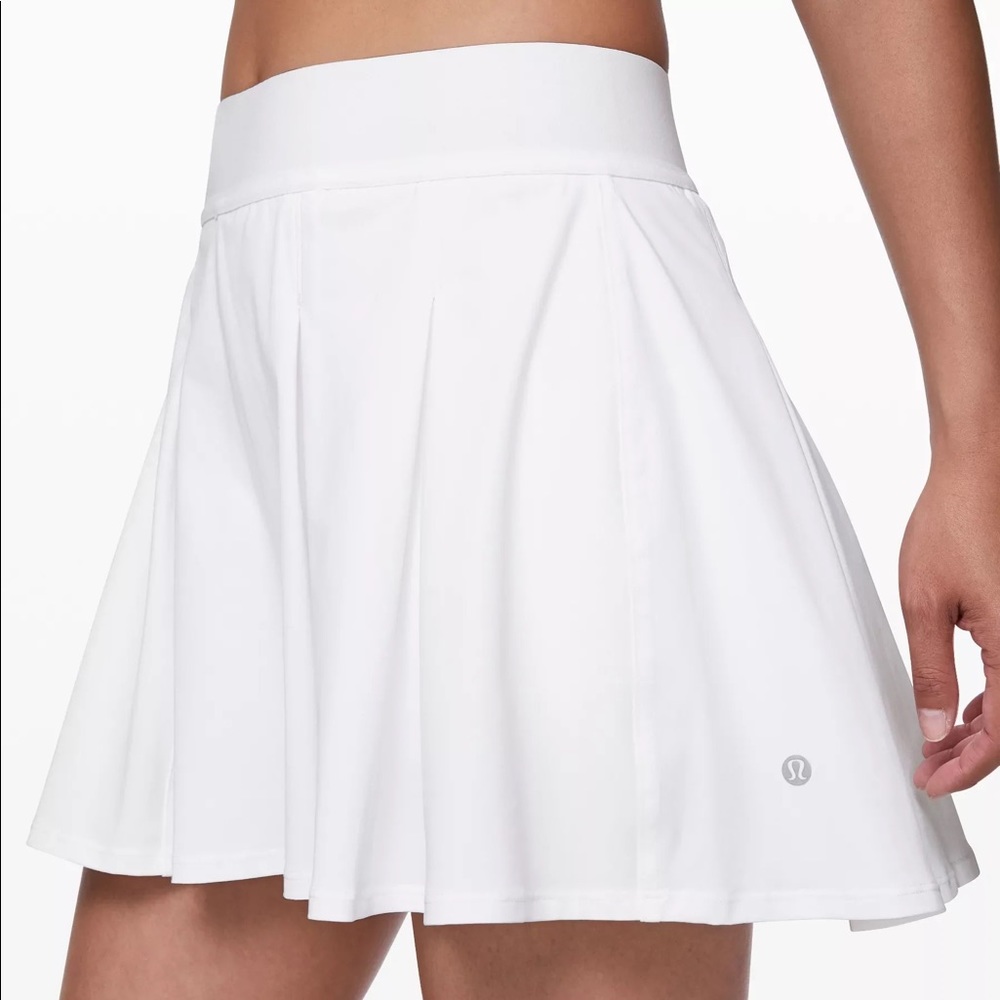 NWT Lululemon Tennis Time Skirt 15"
White NEW